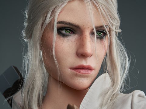 Witcher 3 Silicone Big Breast Sex Doll